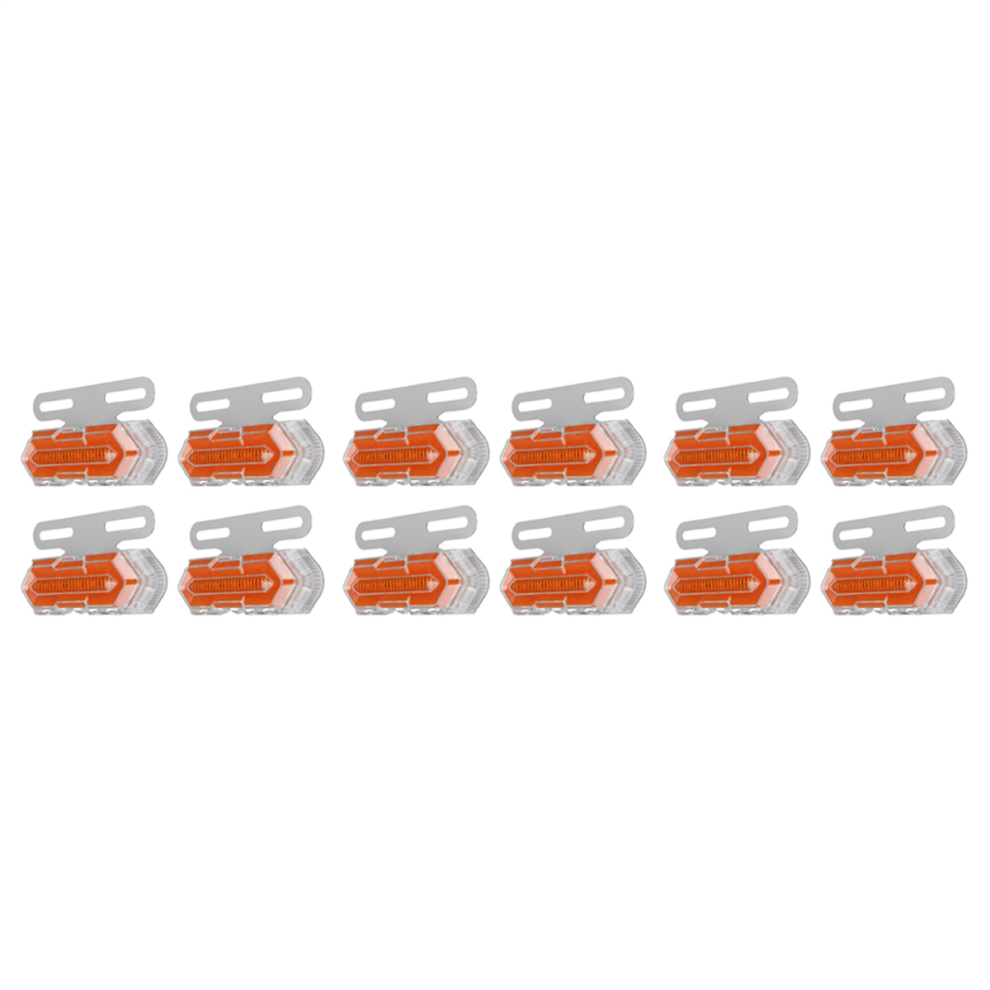 12Pcs 24V Car Side Marker Lights Suitable For Trailer Trucks Lorries 4713866763397