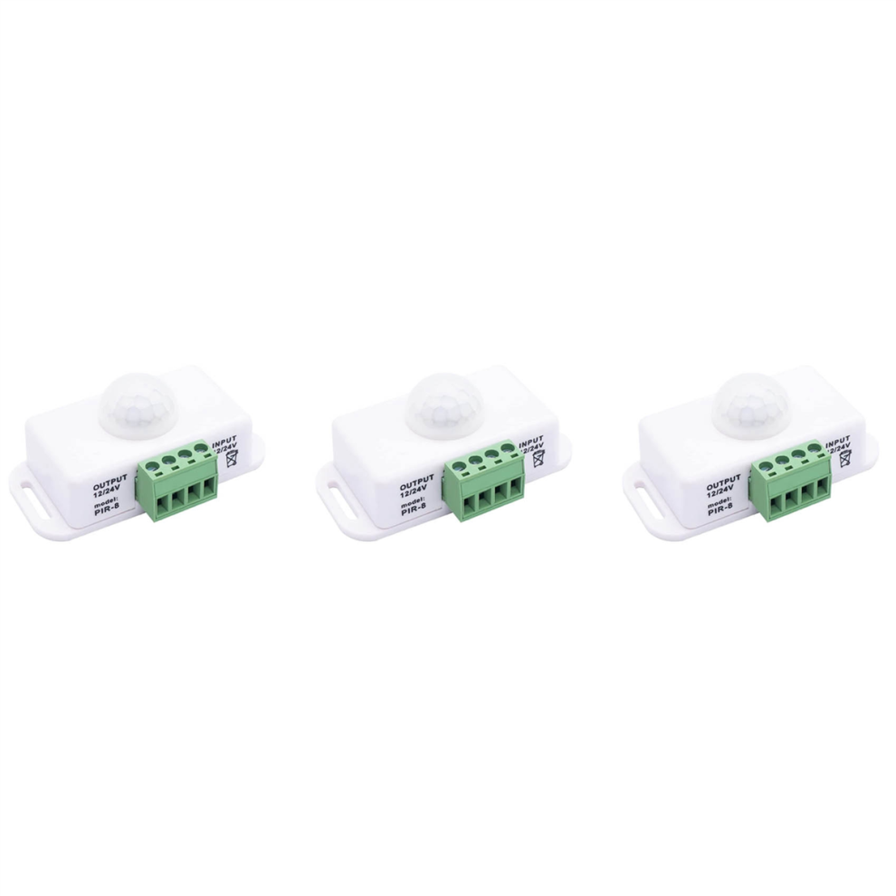 Dc 12V 24V Pir Motion Sensor Function Controller White For Led Strips 4713866752674