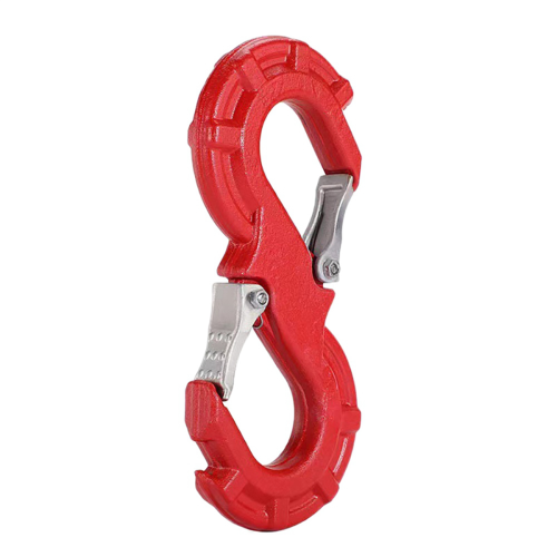 Red S-Shape Quick Rescue Shackle Trailer Winch Hook Recovery Kits 2