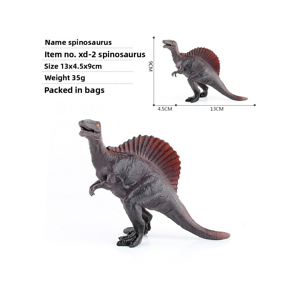 (Small Spinosaurus) Stegosaurus Rex Indominus Dinosaur Toy Model For Kids Gift And Educational Use-image-OPC-PJVNDDC-NEW