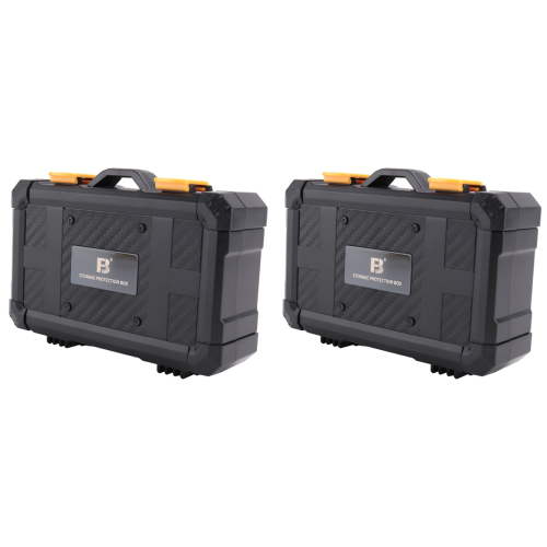 2X SLR Camera Battery Protection Box SD TF Memory Card Storage Box