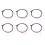 6Pcs/Set Acoustic Guitar String Replacement Steel String 1
