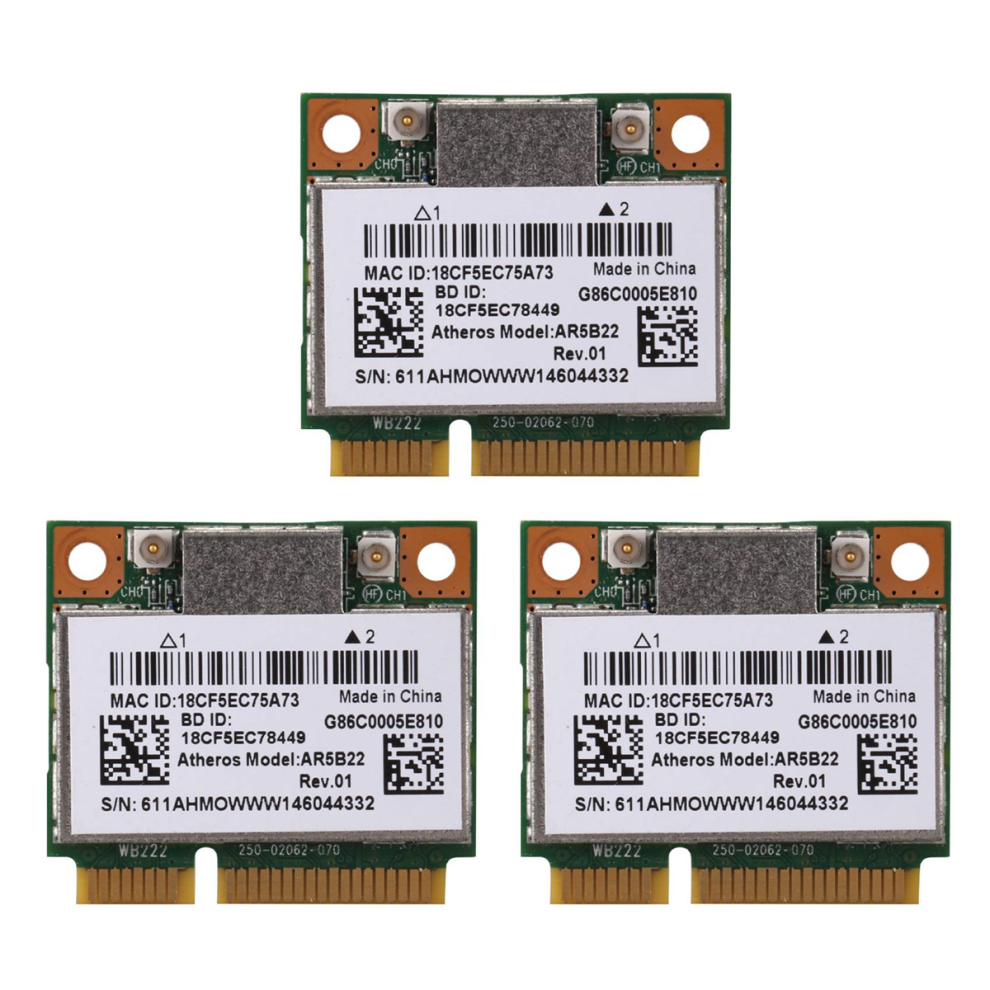 Ar5b22 2.4/5Ghz Dual Band Wifi Card 802.11Ac For Y400 Y500 4713866756122