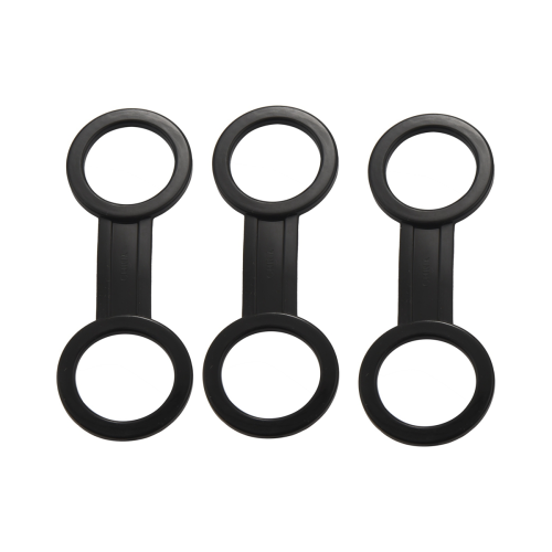 80 Pcs Scuba Diving Silicone Snorkel Mask Strap Keeper Holder Clips 2