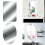 Mirror Wall Sticker Rectangle Self Adhesive Films Mirror Foil 2