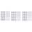 22 Sets Mirror Holder Clips Kit Crystal Clear Plastic Glass Retainer 1