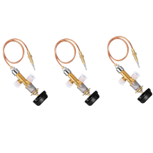 Low Pressure Gas LPG Fireplace Safety Control Valve Kit 5/8-18UNF