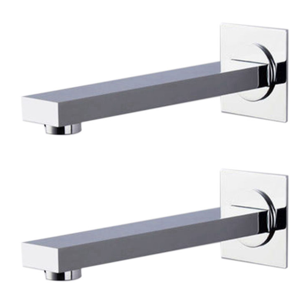 Brass Wall Mounted Bathroom Tub Spout Square Tub Spout Faucet Spout 4713866722417