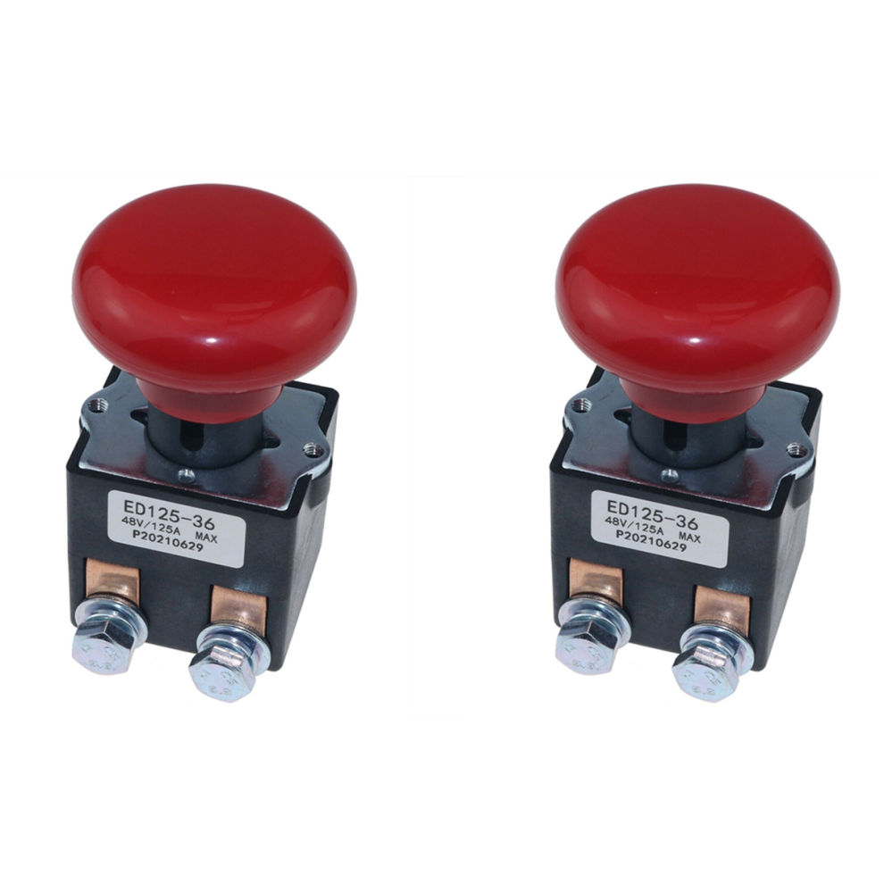 Ed125-36 48V 125A Emergency Disconnect Stop Switch For Ez30 4713866759765