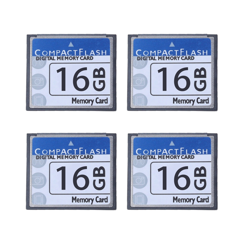 Professional 16Gb Compact Flash Memory Card(&Blue) White/Blue 4713866758911