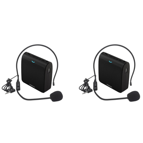 Portable Microphone Loud Speaker Voice Amplifier(Black)