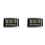 Digital Wall Clock LCD Number Time Temperature Calendar Alarm Silver 1