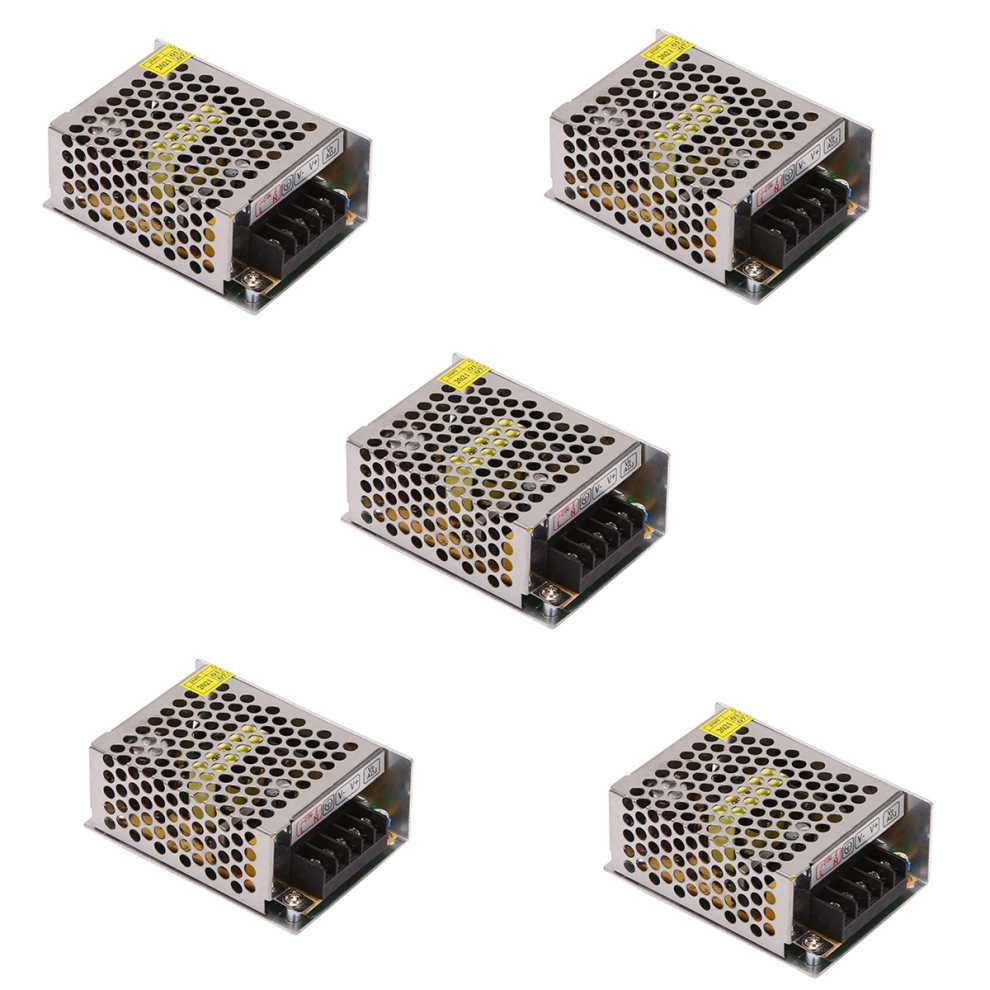 5X 24V 1A Switch Power Supply Led Transformer 25W For Cctv Led Strip 4713866782633