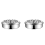 2X Stainless Steel Holder, Fireproof Mosquito Spiral Container 1