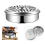 2X Stainless Steel Holder, Fireproof Mosquito Spiral Container 2