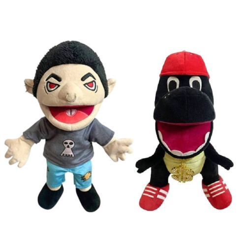 Marioneta de Jeffy Marioneta de mano de Jeffy Muñeco de peluche de dibujos animados Sincero