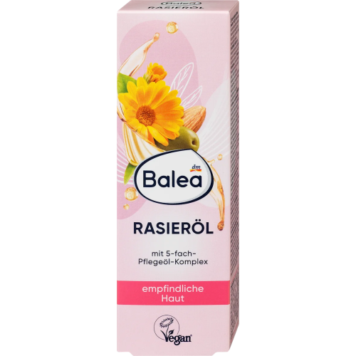 2X Balea Shaving Oil 75 ml