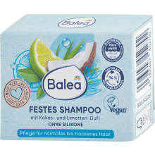 2X Balea Solid Shampoo Coconut Lime 60 g