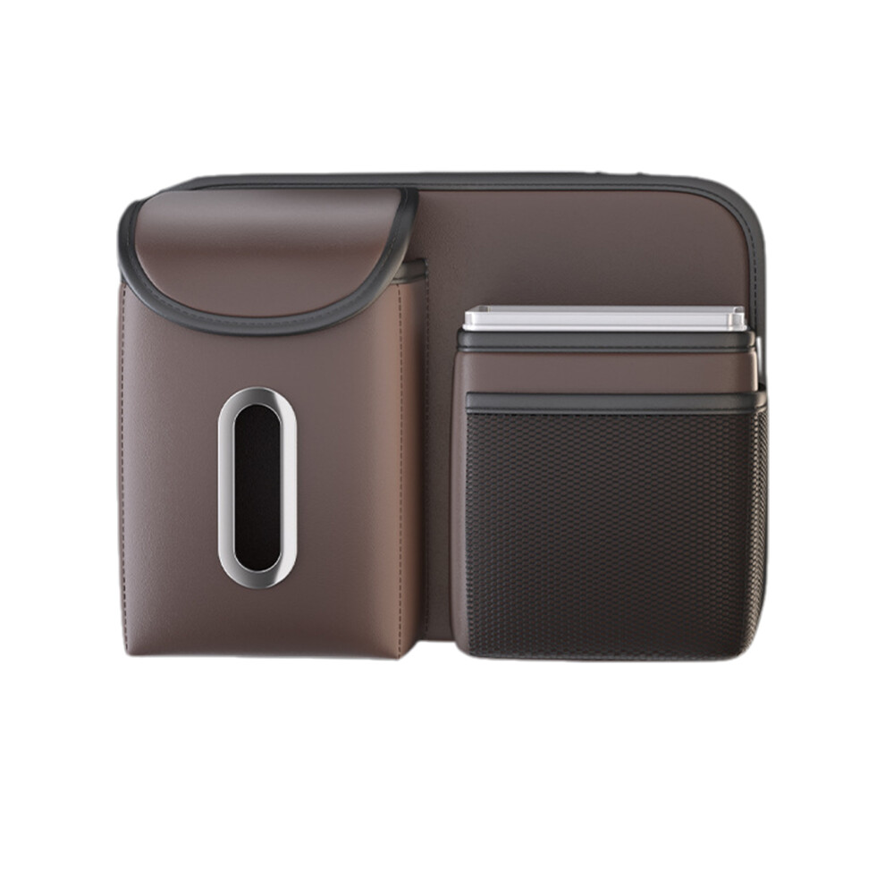 (Brown) Drawer For Car Storage Frame Essentials Within Reach Can Be Placed Brown 9396653062399