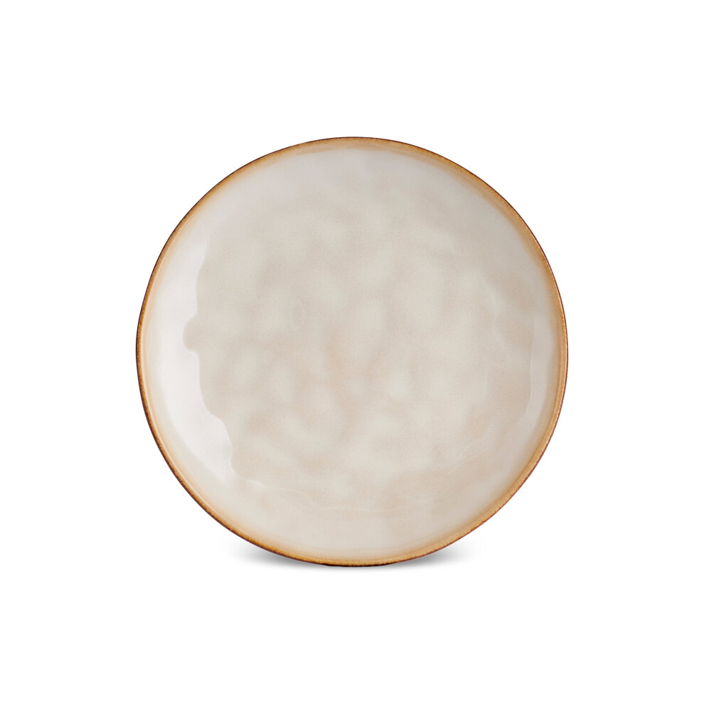 Karaca Aria Reactive Glaze Dessert/Side Plate, 16cm, Beige-image-OPC-PJVRJDJ-NEW