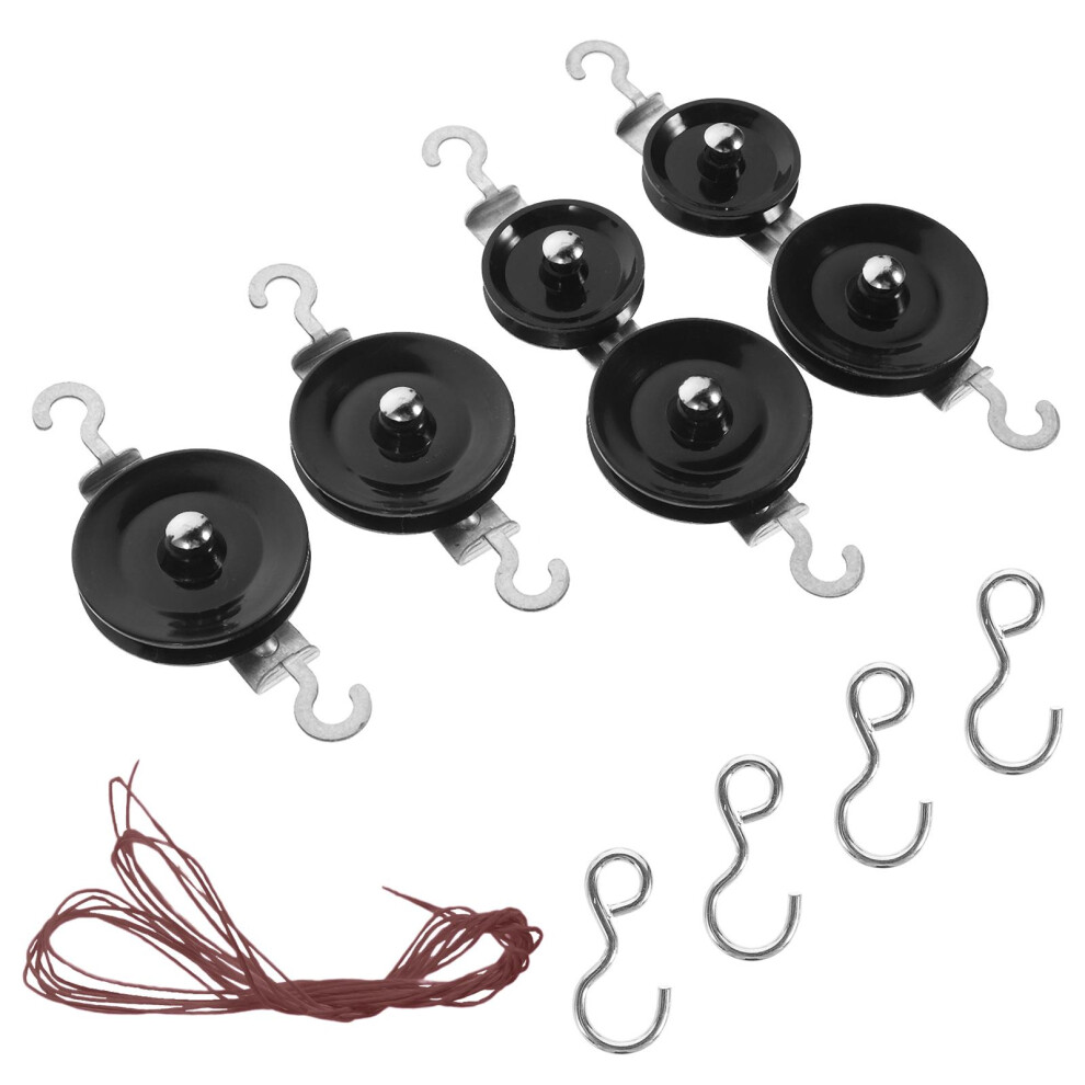 Pulleys Block Physics Experiment Teaching Equipment for Home School