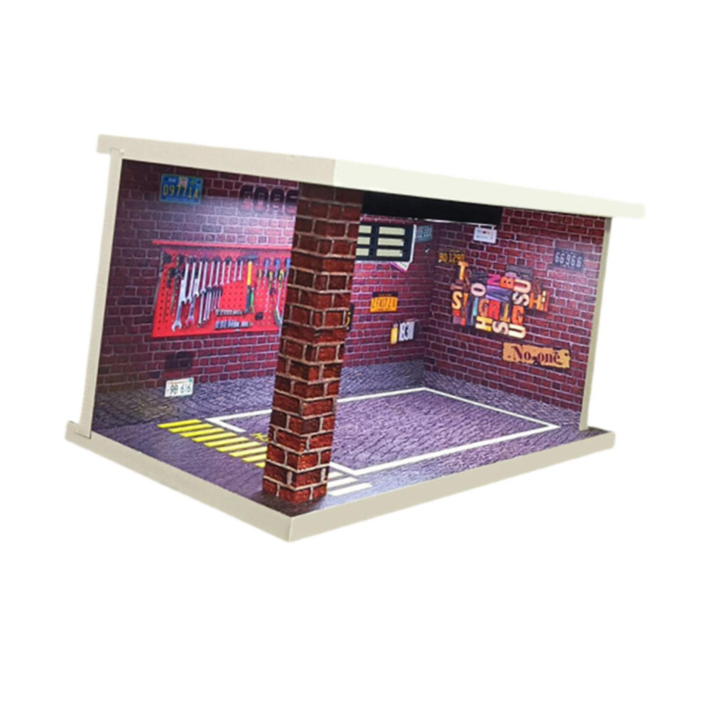 1:32 Model Car Display Case with Clear Acrylic Cover for Toy Cars-image-OPC-PJVRK8D-NEW