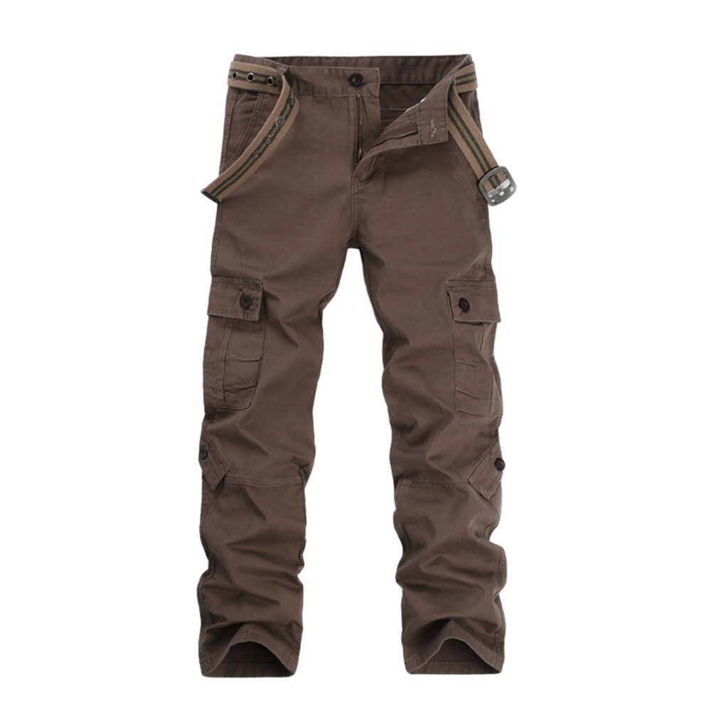 (Coffee 32) Versatile Cargo Trouser For Men Outdoor Adventures Ample Pocket Space-image-OPC-PJVRR8Z-NEW