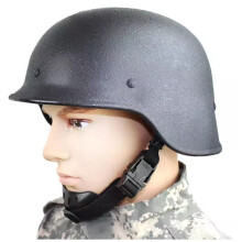 M88 Riot Helmet Airsoft Tactical Military Combat Helmet Imitation Design Lightweight Adjustable Size Black