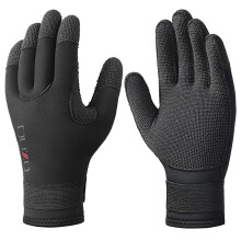3mm Neoprene Diving Gloves for Underwater Hunting, Spearfishing, Surfing, and Kayaking - Adjustable Warmth, Size M