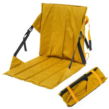 Stadium Seat – Foldable Light-colored Cushion for Comfort, Outdoor Travel Cushion, Fishing, Sports Events and Hiking
