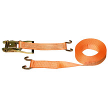37143 Ratchet Lashing Strap 50mm x 8m with Claw Hook, 4000kg Tensile Strength, Orange Heavy-Duty Tie Down Solution