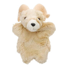 Kinderpuppen Tierhandpuppen Plüschpuppen | Pädagogisches Spielzeug Niedliche Plüschziege Für Vorschulgeschichten und Kreatives Lernen