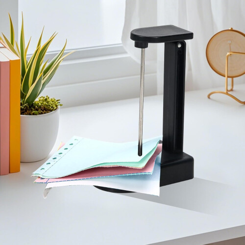 Receipt Holder with Pointer | Durable Notepad Stand for Office – Non-Slip Organizer for Restaurant, Kitchen, Hotel Use 1