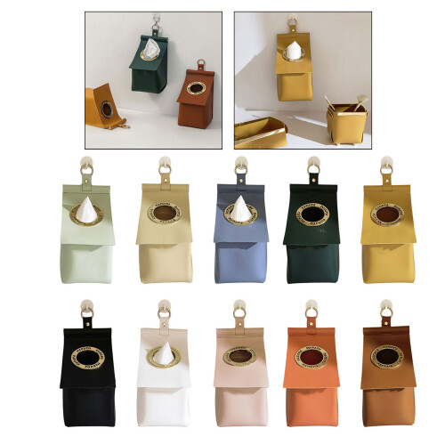 Khaki Freestanding Sturdy PVC Materials Holder 1