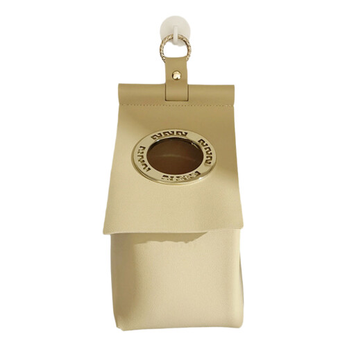Khaki Freestanding Sturdy PVC Materials Holder