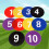Soccer Nonslip Floor Marker Numbered Floor Spots for Training, Durable Rubber, Color-Coded, 10cm Diameter 5