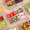 Green 4 Divider Refrigerator Storage Box 4