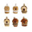 brown five pointed s Plush Capybaras 6