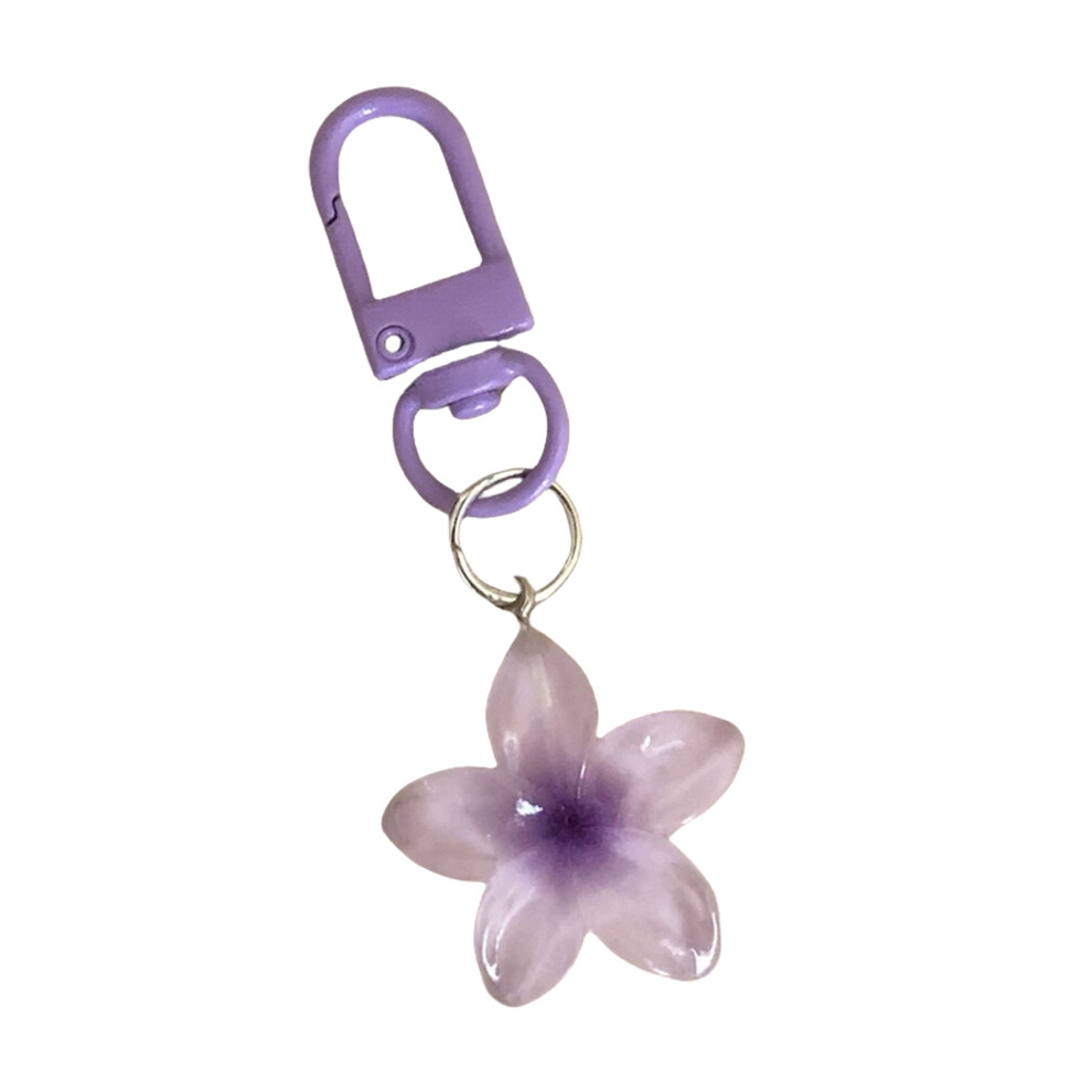 Fashionable Hollow Flower Keychain Charm 7755310060086