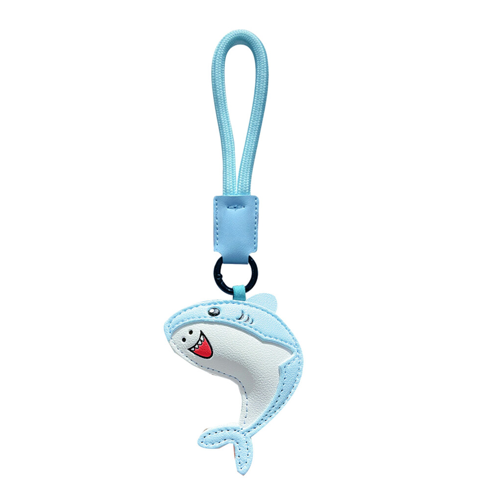 Pendant Leather Dolphin Keychain Lovely Marine 7755310060512