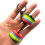Fashionable Sturdy PVC Barbell Keychain 7