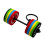 Fashionable Sturdy PVC Barbell Keychain 8
