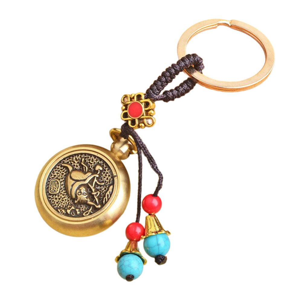 Monkey Handmade Animal Pattern Keychain Charm 7755310059615