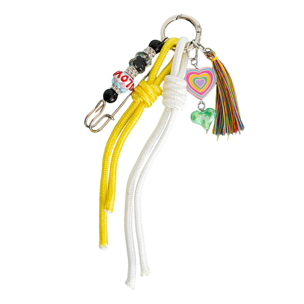 B381 1 Handmade Woven Keychain Exquisite 7755310063131