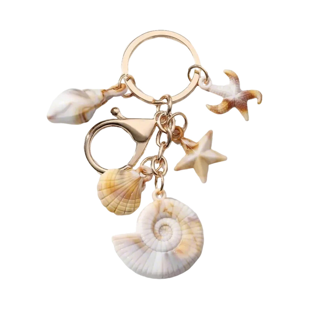 1 Unique Acrylic Shell Keychain Simulation 7755310058809