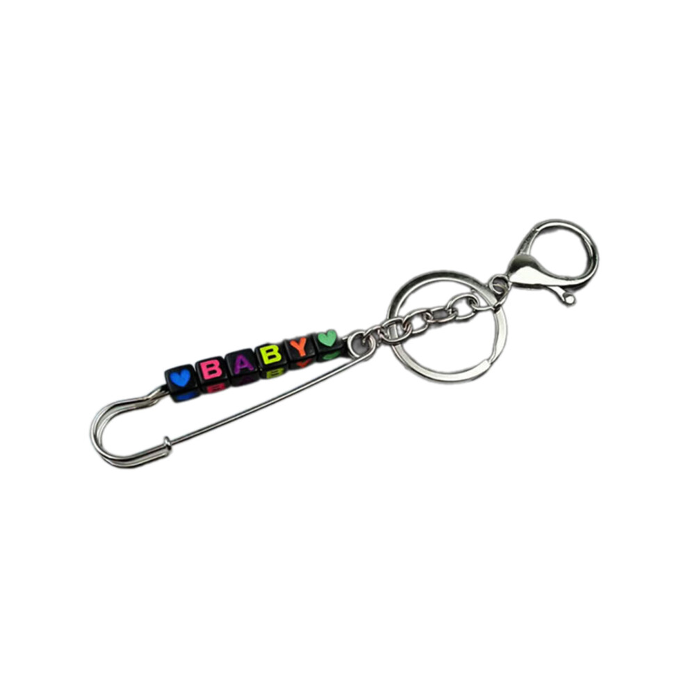 Baby Car Pendant Acrylic Keychain Unique 7755310067863