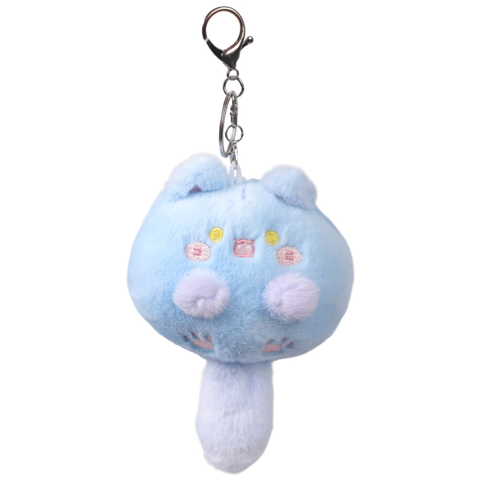 Colorful Blue Plush Squeaking Pendant Stuffed 7755310067603