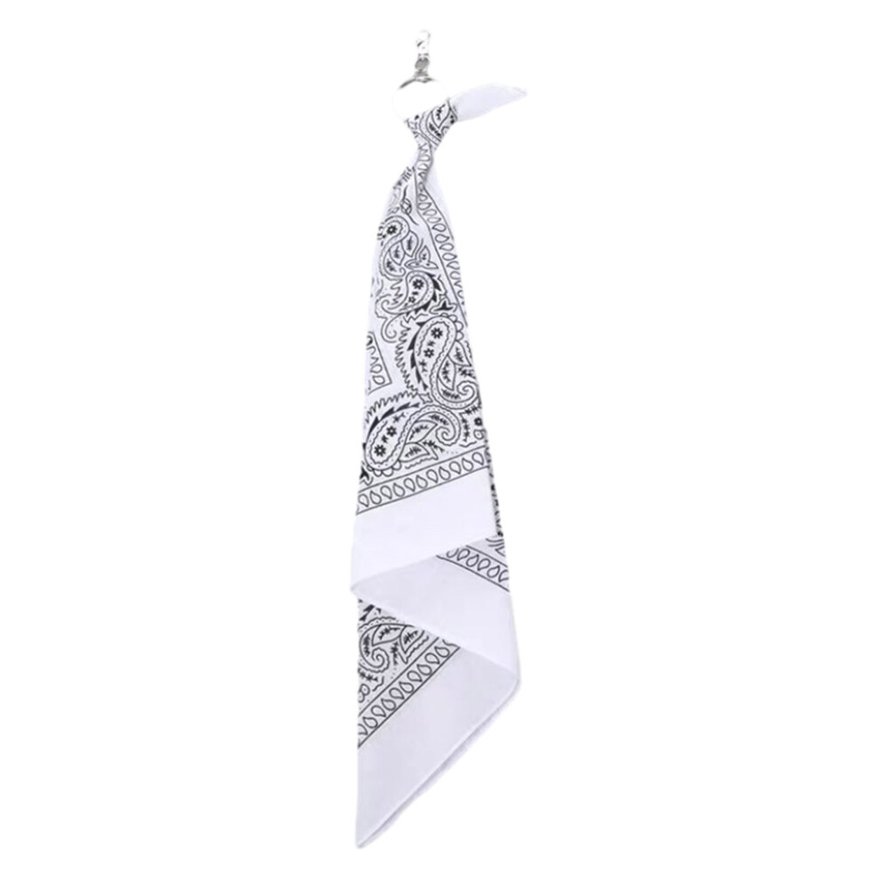 White Hip Hop Waist Chain Square 7755310067702