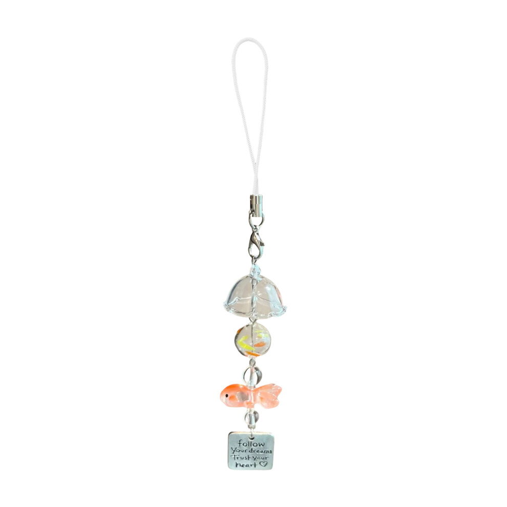 Long Handmade Beaded Fish Winds Chimes 7755310064503