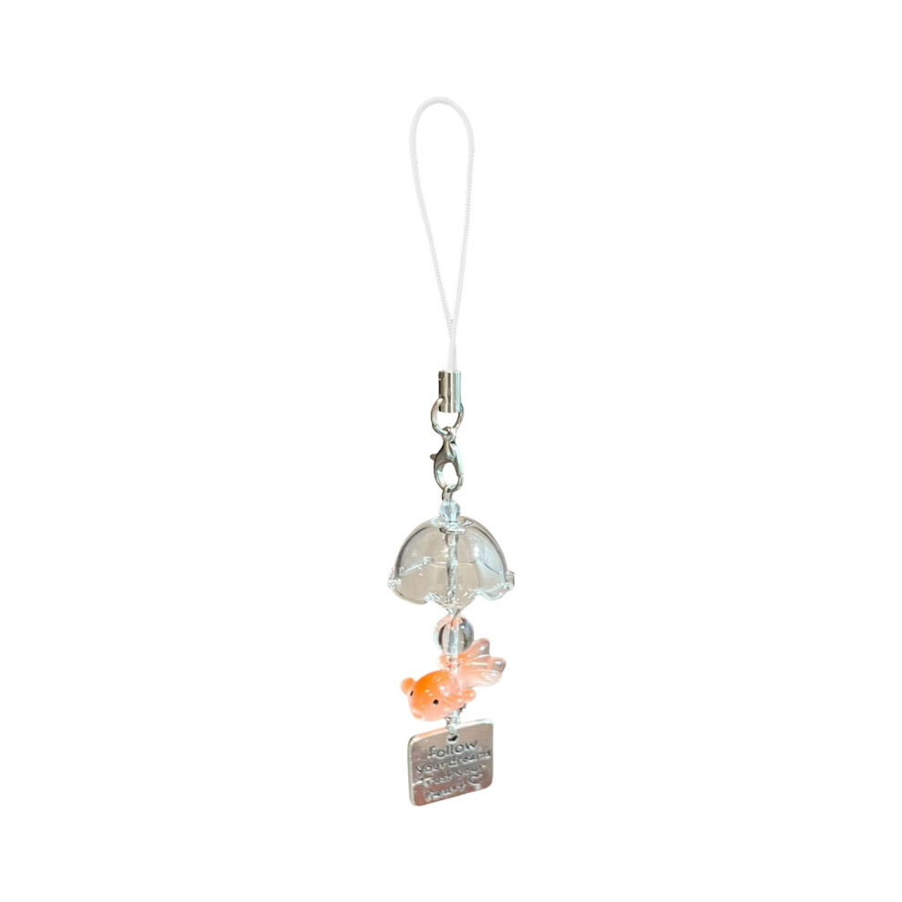 Short Handmade Beaded Fish Winds Chimes 7755310064510